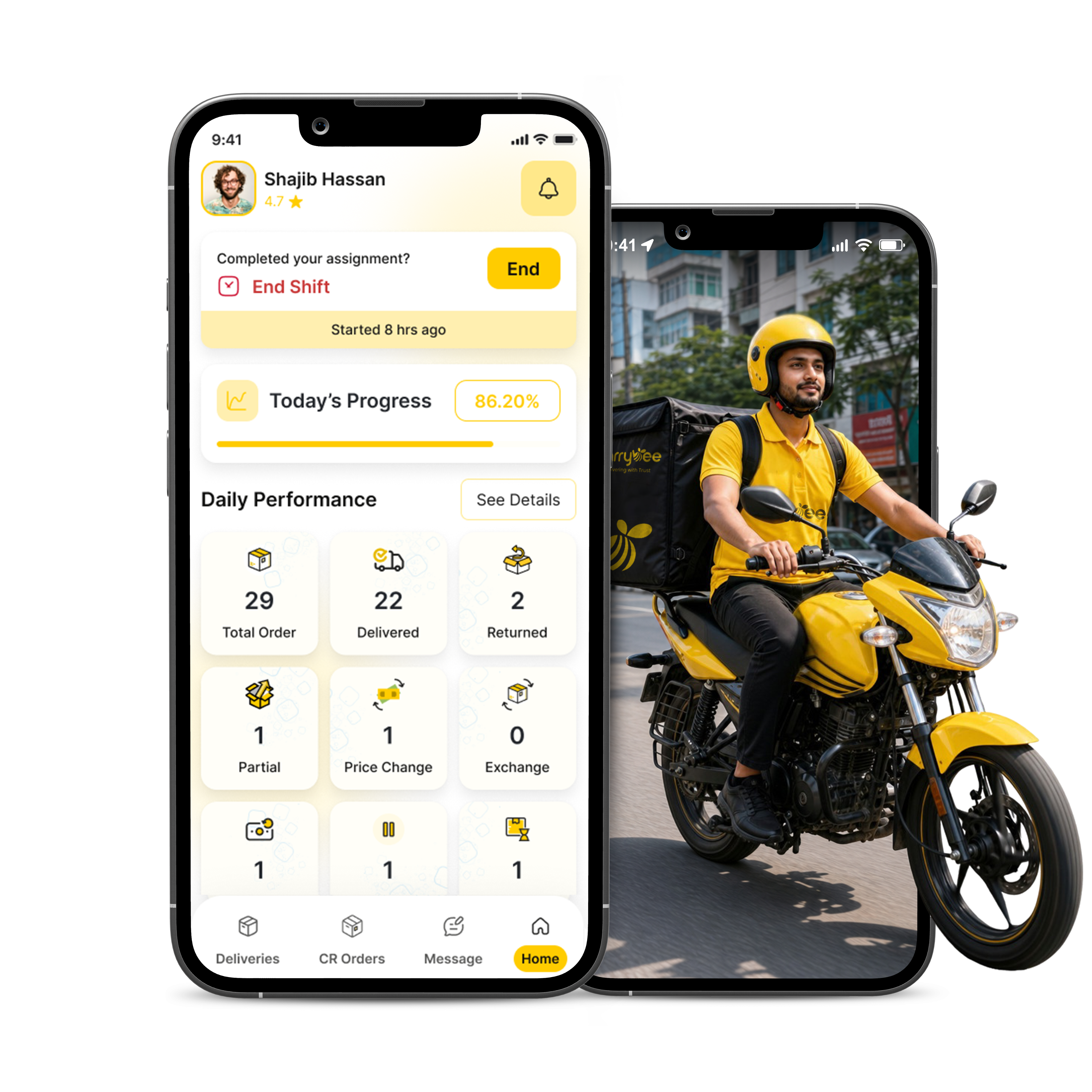 CarryBee Agent App